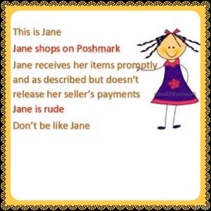 Don’t Be Jane Because Janes Get Blocked 🚫